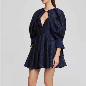 Acler Ramsay Dress in Navy